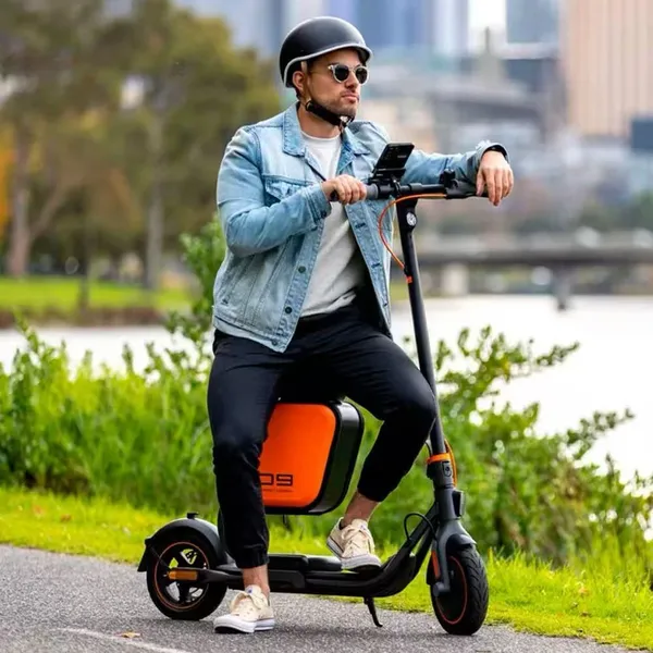 Patinete Elétrico com Amortecedor, App GPS e Bateria Recarregável