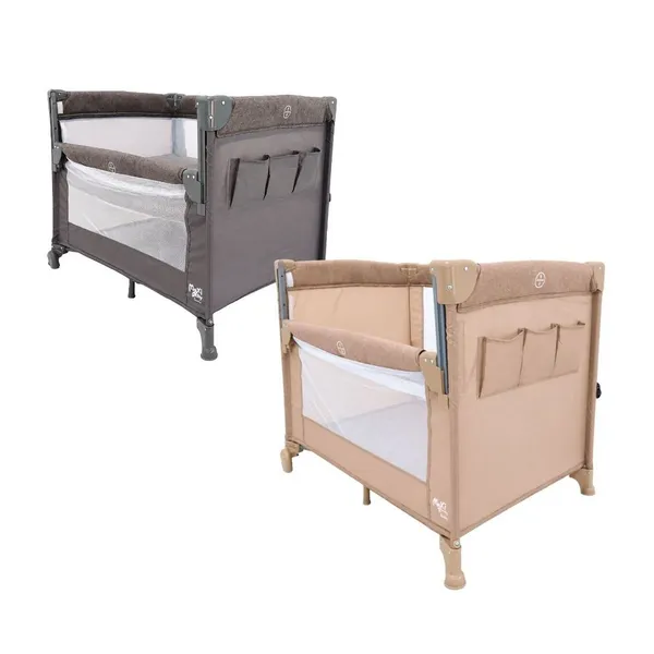 Berço Portátil Cercado Bebê Co-bed Acoplado 2 Alturas Desmontável Buddy Maxi Baby