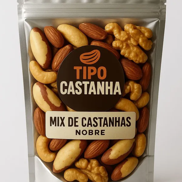 Mix de Castanhas Nobre (sem amendoim e sem uvas-passas)