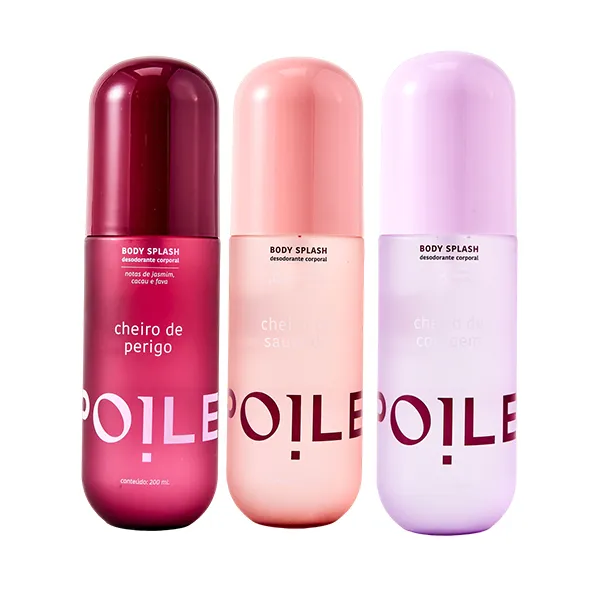 Kit Body Splash: Perigo, Saudade e Coragem (200ml cada) - Spoiler