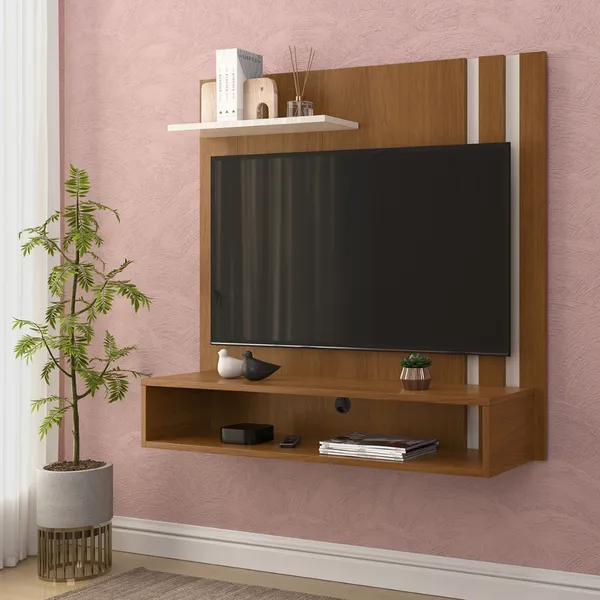 Suporte Painel Tv Quarto Sala Painel Prateleira Até 32 Polegadas Varias Cores