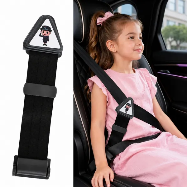 Adaptador Ajustador De Cinto De Segurança Infantil Universal Regulador Para Carro Crianças E Jovens