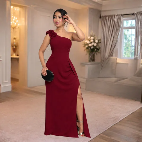 ✅Vestido  Feminino longo elegande do feta, Bojo e Forro – Tecido Duna Premium, Costas com Elastex, Elegante