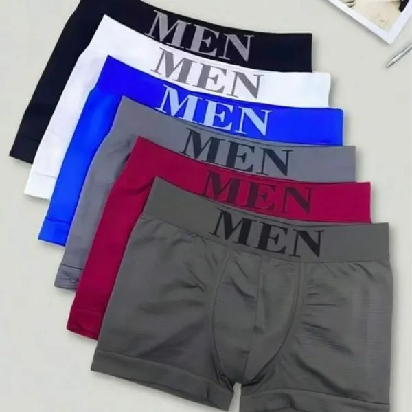 Kit Com 5 Cuecas Boxer Masculina De Microfibra Cueca Box Promoção Atacado Conforto Dia a Dia