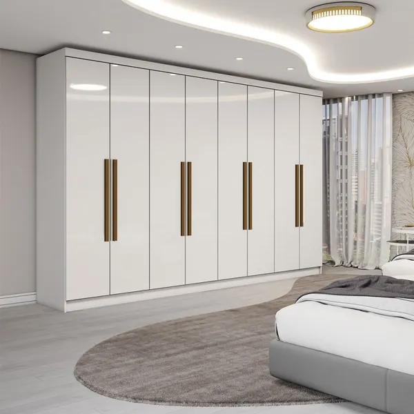Guarda-Roupa Casal Odisseia 8 Portas 4 Gavetas