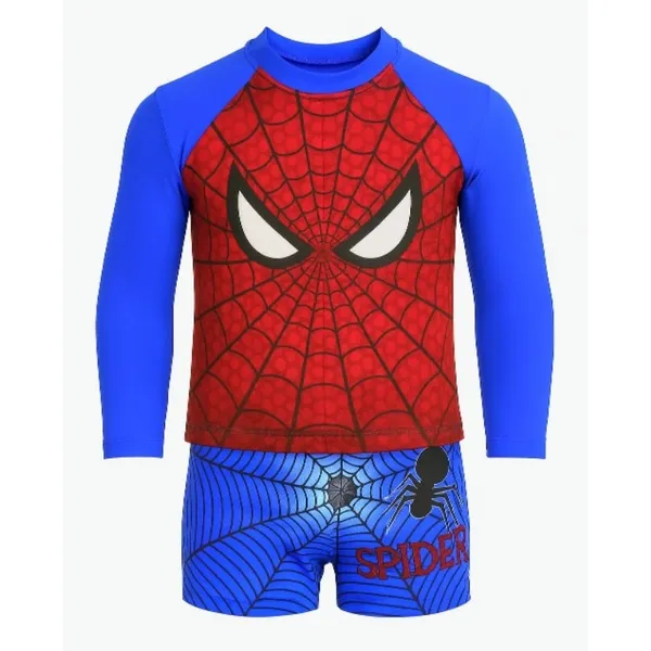 CONJUNTO CAMISA + SUNGA BOXER PROTEÇÃO UV 50+ VESTE DE 1 AO 16 ANOS