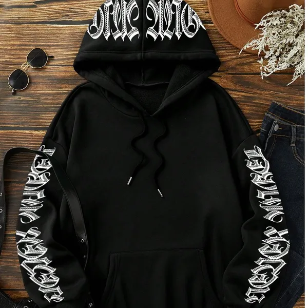 Blusa Moletom Personalizada de Escritas Estilosa Tumbler