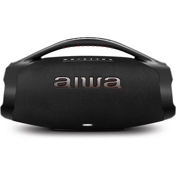 Caixa de Som AIWA Boombox Plus 200W Bluetooth AWS-BBS-01-B Preto