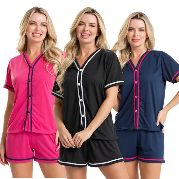 Promoção Pijama Curto Blogueirinha – Roupa de Dormir Feminina Amamentação