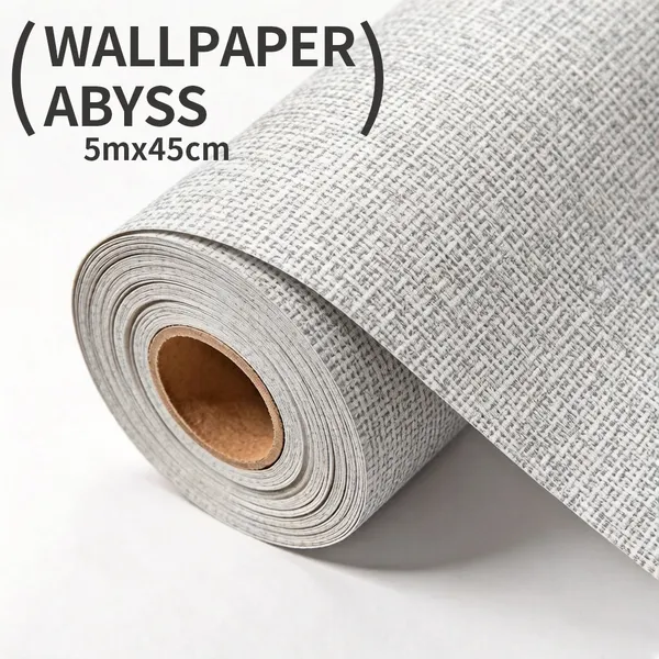 PAPEL DE PAREDE ADESIVO LINHO 5M X 45CM AUTOADESIVO REMOVÍVEL RESISTENTE à ÁGUA PARA SALA QUARTO MÓVEIS