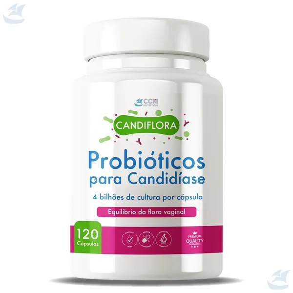 Probioticos Antifungo Candidiase 120 Caps CandiFlora