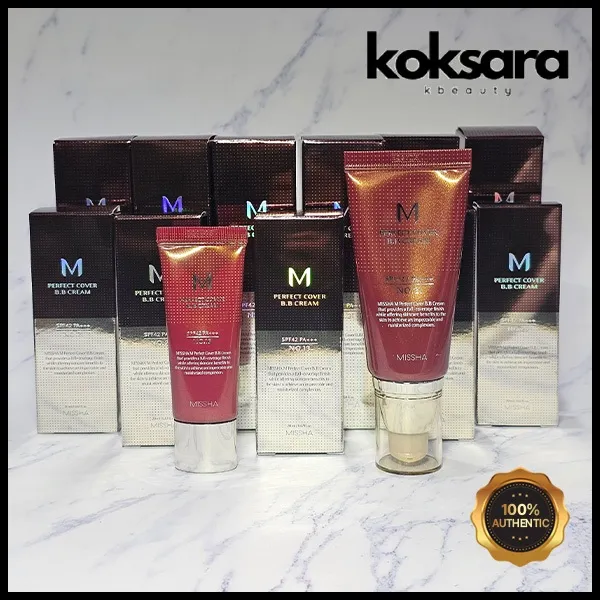 MISSHA M Perfect Cover BB Cream SPF42 PA+++ 20ml / 50ml | Embalagem em Renovação