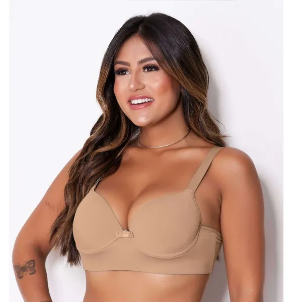 Sutia Reforçado Microfibra Premium Discreto Moda Intima Evangélica Lingerie Basica Com Bojo e Aro