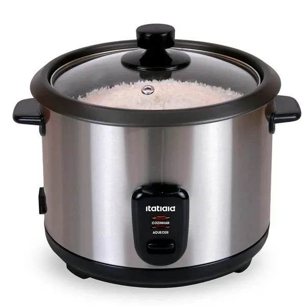 Panela Elétrica de Arroz Itatiaia Midi 1,5L Inox – Praticidade e Sabor no Dia a Dia