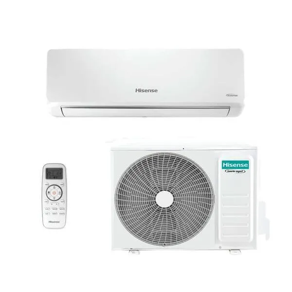 Ar Condicionado Split Inverter Hisense R-32 Hi-Wall 9000 BTUs Quente e Frio Wi-Fi 220V