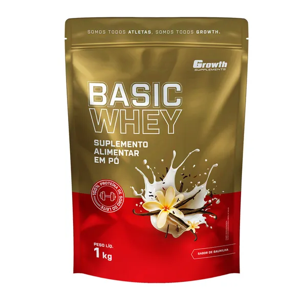 Basic Whey 1kg Growth Supplements