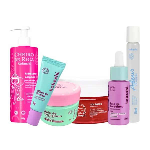 Kit Rejuvenescimento Completo Kokeshi