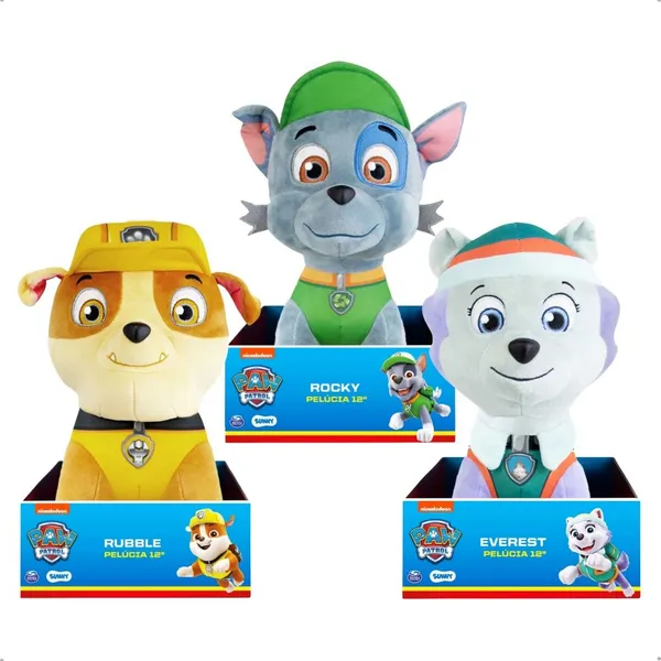 Patrulha Canina Brinquedos Pelúcia Boneco Infantil Tamanho G Original Sunny