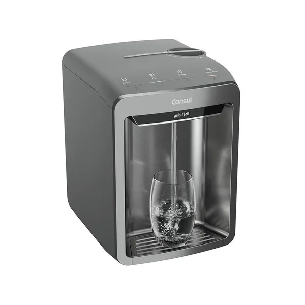 PURIFICADOR DE ÁGUA CONSUL REFRIGERADO ELETRÔNICO CPB33AF CINZA BIVOLT