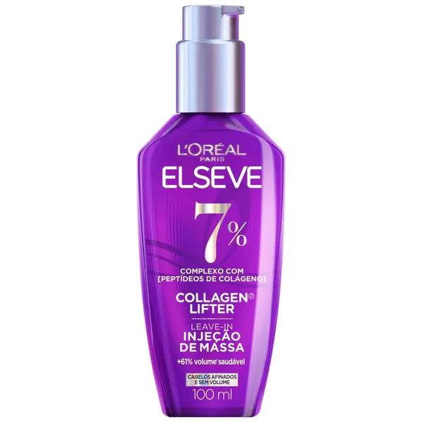 SÉRUM LEAVE-IN ELSEVE LOREAL COLÁGENO LIFTER DE MASSA 100ML