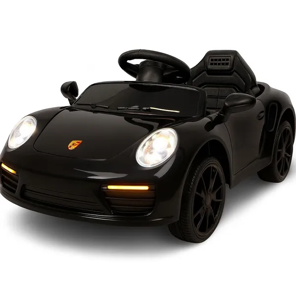 Quadriciclo Elétrico Carro Compact Infantil com Controle Remoto Carrinho de Passeio com Farol