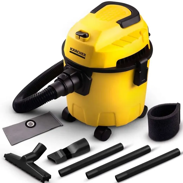Aspirador de pó e líquido 10 litros 1500W Karcher