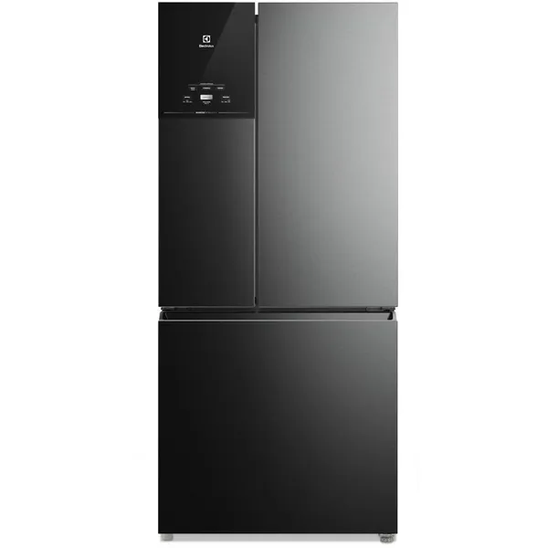 Geladeira Electrolux Frost Free Inverter 596L AutoSense 3 Portas Cor Black Inox Look (IM8B)
