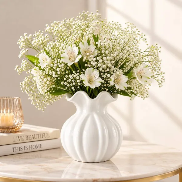 Vasos Murano Trouxinha Cerâmica Decoração Centro de Mesa Luxo Vaso de Flor