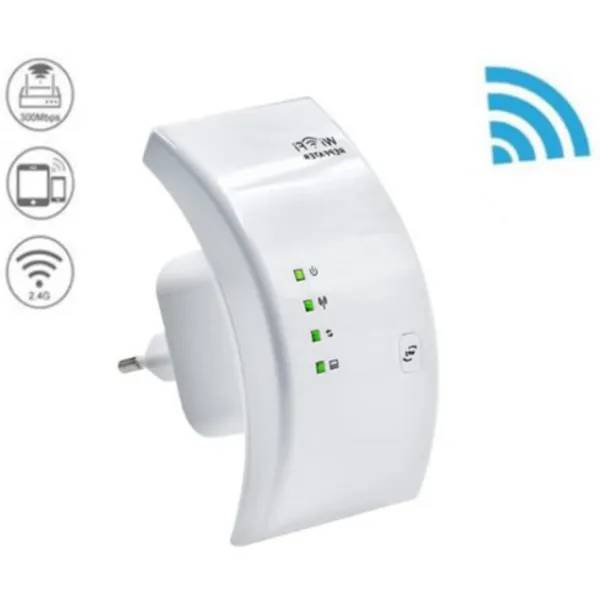 Repetidor de Sinal Wi-Fi Amplificador Wireless Expansor de Rede Potente