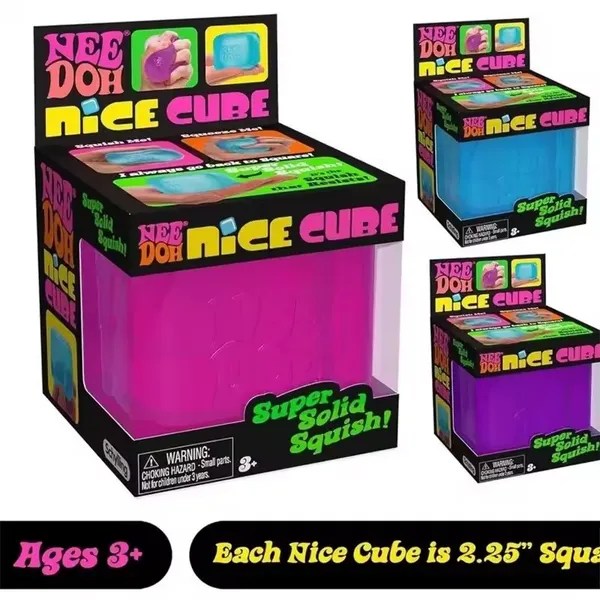 Cubo Sensorial Needoh Para Alívio De Ansiedade , Ferramenta De Mesa Antiestresse Foco De Criança Adulta , Brinquedo Fidg