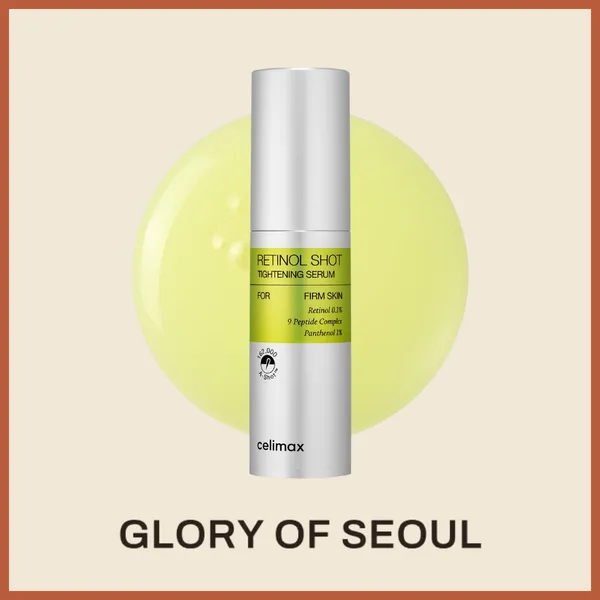 Celimax The Vita A Retinol Shot Tightening Serum, 30mL | with Pure Vitamin A Retinol, Peptide, Pore Minimizer