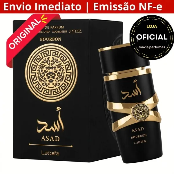 Perfume Árabe Asad Masculino 100ml EDP Original Com Selo