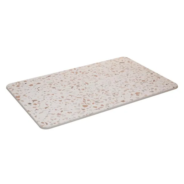 Tapete para Banheiro em Pedra Diatomita Lyor Granilite 60x39cm Absorção Rápida Antiderrapante Secagem Rápida Pisos Macio