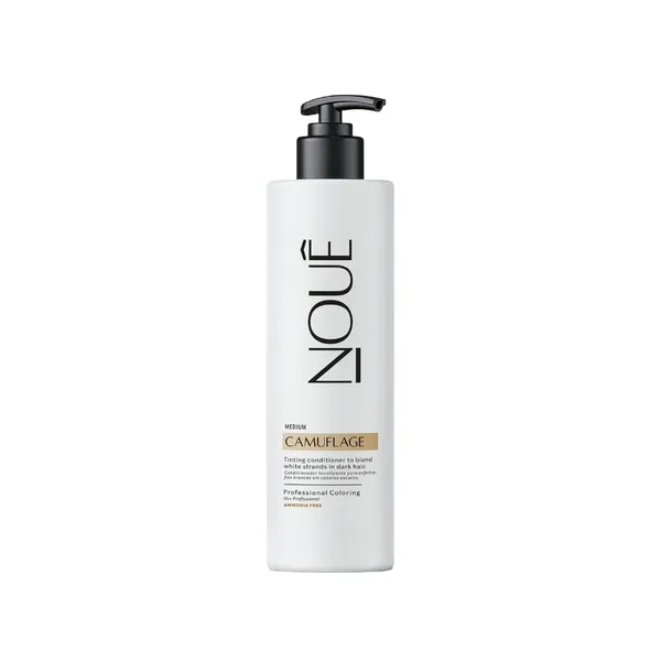Nouê Tonalizante Capilar Camuflage Medium 140 ml Sem Amônia Para Cabelos de Base 3 a 7 Tom Castanho