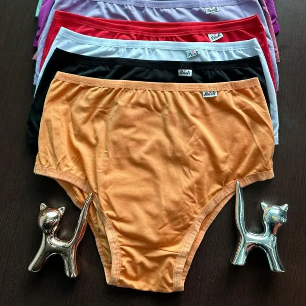 Kit Calçola Senhora Calcinha Plus Size tanga Linha De Luxo microfibra