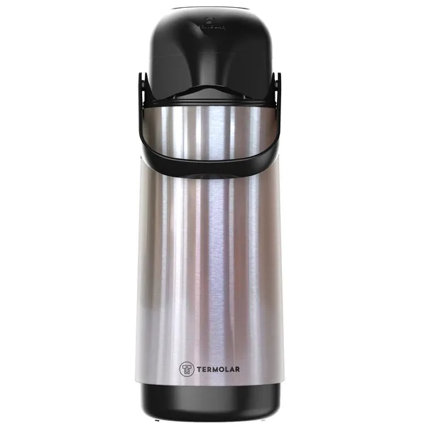 Garrafa Térmica Lumina Inox 1 Litro Quente Frio Termolar