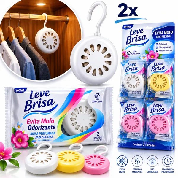Kit Anti Mofo Evita Fungos Umidade Cheiro Guarda Gavetas Armários Roupas