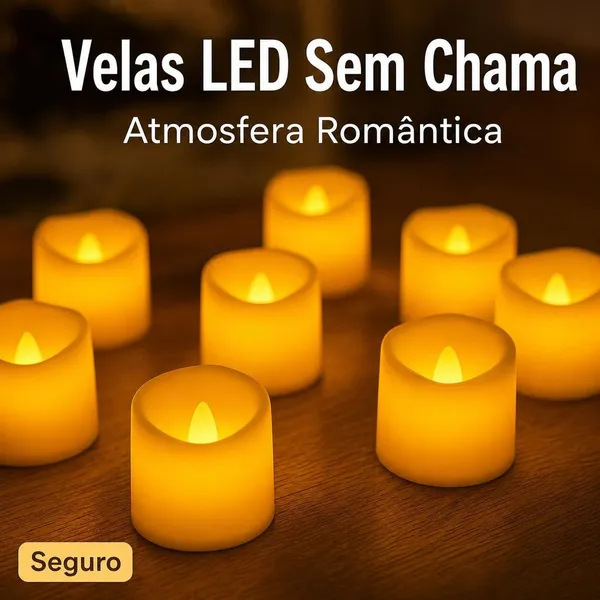 10/12/20 Pcs Velas LED, Luzes De DecoraçãO Sem Fogo, Perfeitas Para DecoraçãO De Dia Dos Namorados E AniversáRio