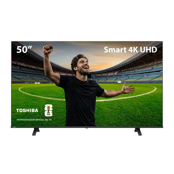 Smart TV DLED 50 4K Toshiba 50C350NS VIDAA 3 HDMI 2 USB Wi-Fi - TB054E