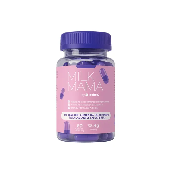 Milk Mama - Multivitamínico da amamentação para mamães lactantes