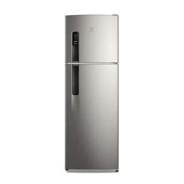 Geladeira Electrolux Frost Free 380l Autosense Inverter Duplex If41s Inox Look