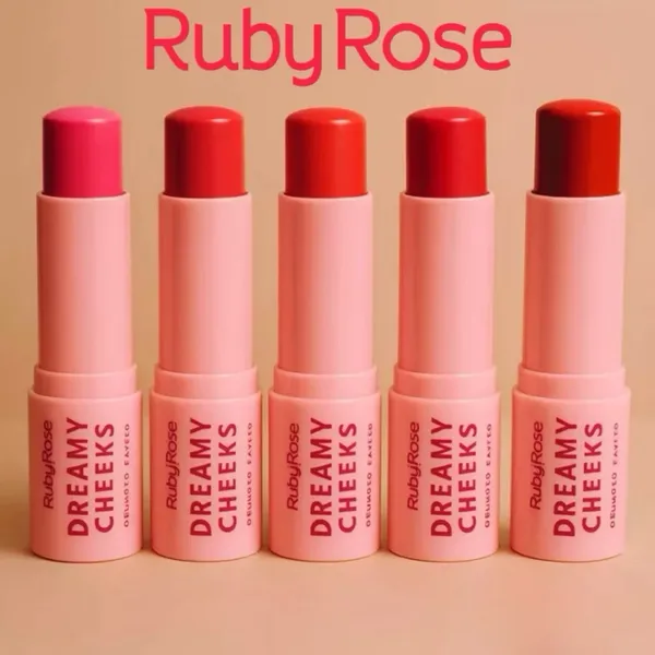 Blush Cremoso Stick Dreamy Cheeks Linha Rosa – Ruby Rose