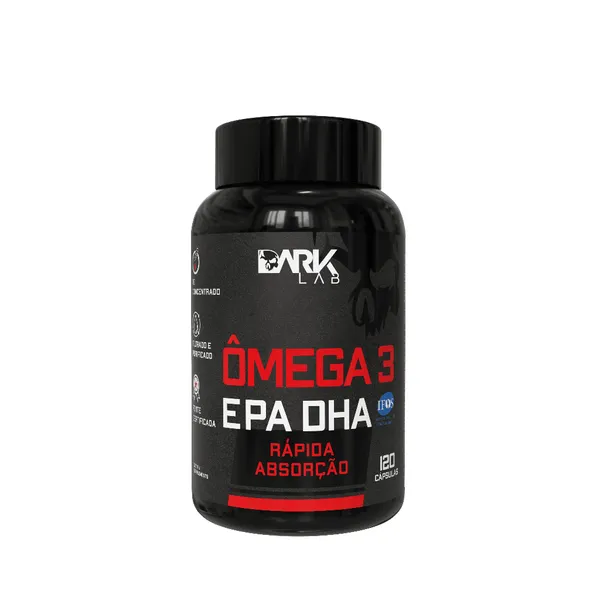 Ômega 3 EPA DHA 120 cápsulas - Dark Lab