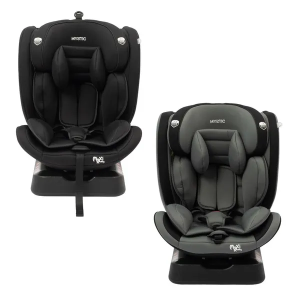Cadeira de Carro Infantil Mystic Reclinável 165° Preto (SEM ISOFIX) Maxi Baby