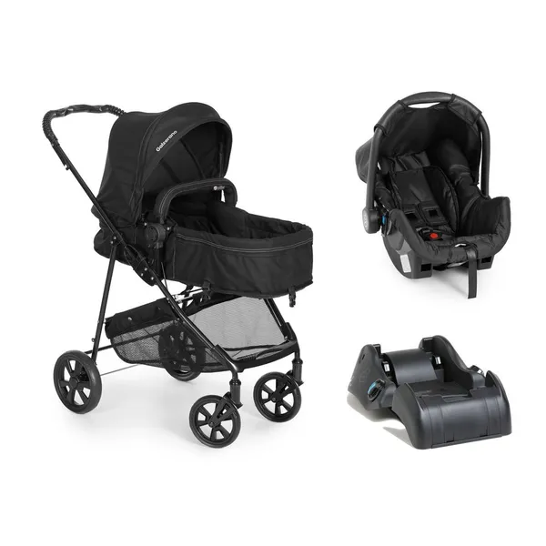 Travel System Galzerano Napoli Trio com Base para Carro