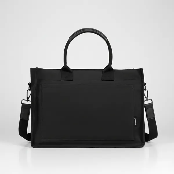 Bolsa Tote Mini Feminina Gocase Minimalista com Porta-Notebook – Executiva para Trabalho e Faculdade