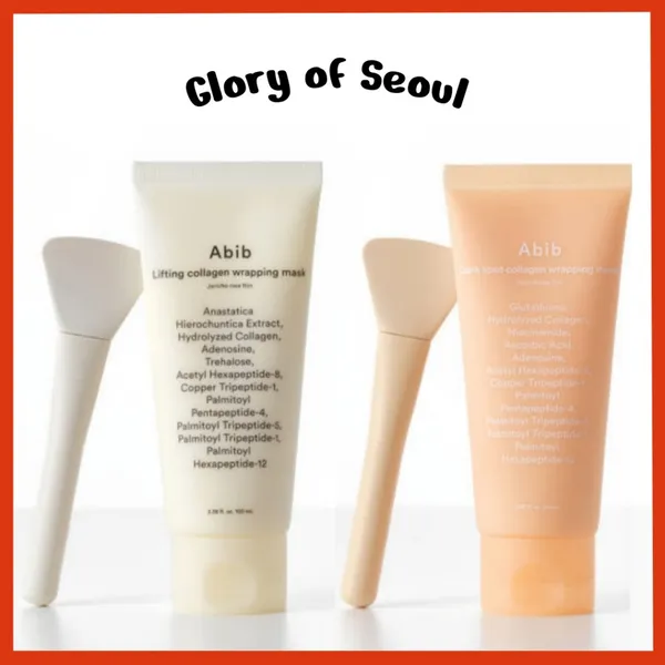[NEW] Abib Lifting / Dark spot Collagen Wrapping Mask, 100mL (2 Types) (Jericho rose film / Glutathione film)