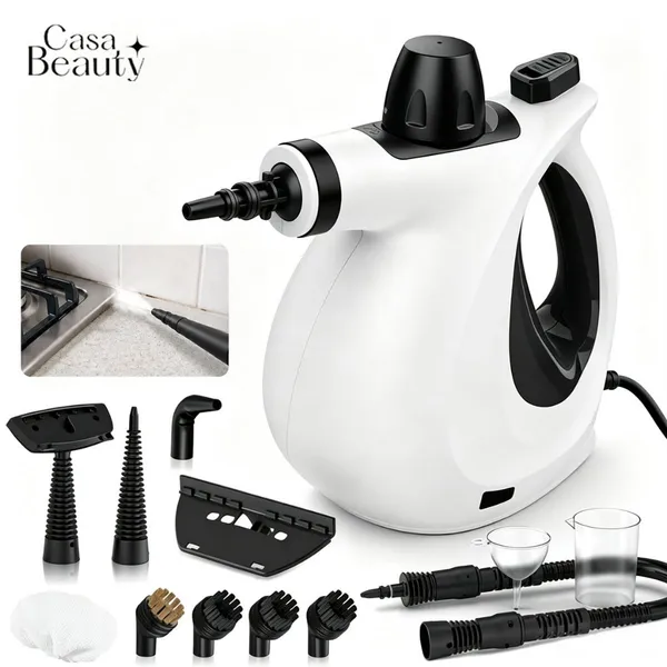 Limpador Higienizador a Vapor Portátil de Alta Pressão com Acessórios para Cozinha, Sofá, Banheiro, Vidros e Carro 220V