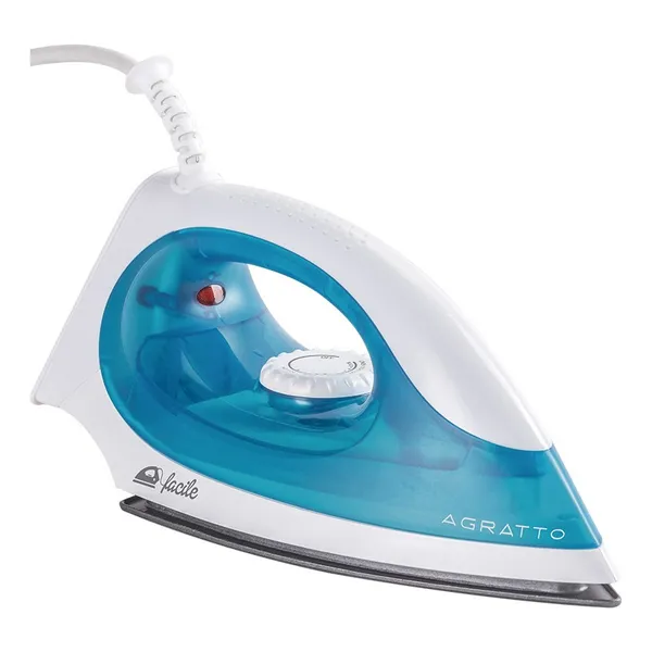 Ferro De Passar Roupa Doméstico  Facile FF02 Azul 127v / 220v Agratto