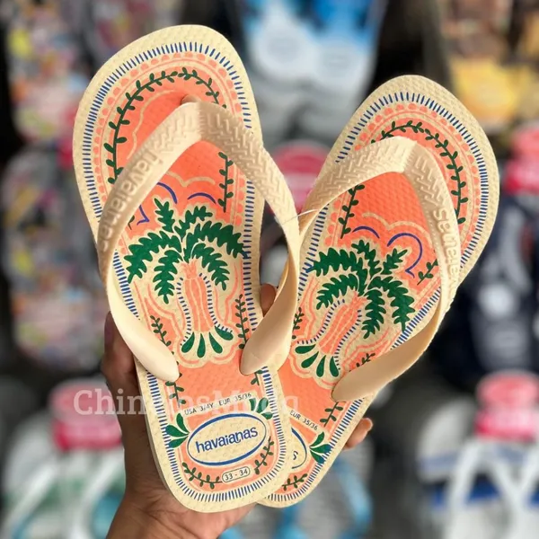 CHINELOS HAVAIANAS  TOP SUMER VIBES ESTAMPADO TROPICANA